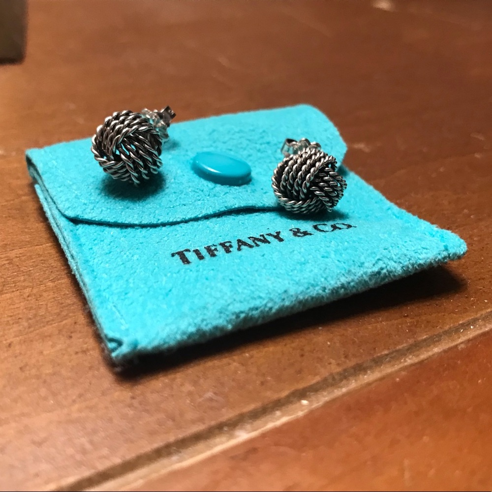 Tiffany & Co. knot earrings